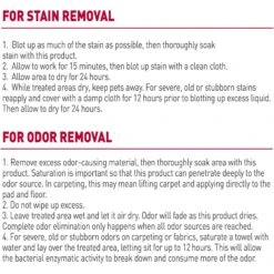 Nature's Miracle Cat Enzymatic Stain Remover & Odor Eliminator Refill, 1-gal Bottle 15 Nature's Miracle Cat Enzymatic Stain Remover & Odor Eliminator Refill, 1-gal Bottle -Cat Supplies 178085 PT6. AC SS1800 V1701116414
