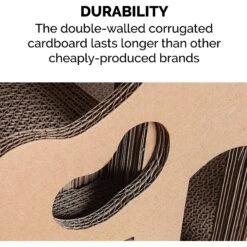 Tiger Tough Tower Playground 22.83-in Corrugated Cat Tree 14 Tiger Tough Tower Playground 22.83-in Corrugated Cat Tree -Cat Supplies 178843 PT6. AC SS1800 V1613088125