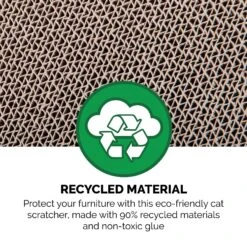 Tiger Tough Tower Playground 22.83-in Corrugated Cat Tree 15 Tiger Tough Tower Playground 22.83-in Corrugated Cat Tree -Cat Supplies 178843 PT7. AC SS1800 V1613090784