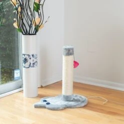 Armarkat 19-in Sisal Cat Scratching Post With Toy -Cat Supplies 179081 PT3. AC SS1800 V1678228195