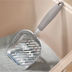 SunGrow Non-Stick Metal Scoop Kitty Box Cat Litter Scooper -Cat Supplies 179562 PT4. AC SS1800 V1702908064