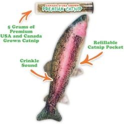 Meowijuana Refillable Get Smoked Catnip Fish Cat Toy -Cat Supplies 181282 PT2. AC SS1800 V1631689018