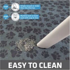 Drymate Protective & Decorative Cat Litter Mat, Paw Dots, Large, 20-in X 28-in 9 Drymate Protective & Decorative Cat Litter Mat, Paw Dots, Large, 20-in X 28-in -Cat Supplies 181538 PT4. AC SS1800 V1689627180