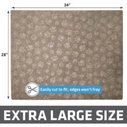 Drymate Premium Debossed Paw Cat Litter Trapping Mat, Taupe, X-Large, 28-in X 34-in 12 Drymate Premium Debossed Paw Cat Litter Trapping Mat, Taupe, X-Large, 28-in X 34-in -Cat Supplies 181550 PT5. AC SS1800 V1691003207