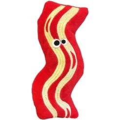 Mad Cat Big Bacon Kicker Catnip & Silvervine Cat Toy