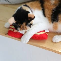 Mad Cat Big Bacon Kicker Catnip & Silvervine Cat Toy -Cat Supplies 181830 PT4. AC SS1800 V1637611115