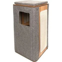 Vesper Cubo Tower 34.25-in Modern Cat Condo