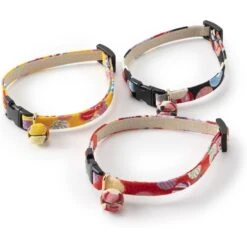 Necoichi Origami Balloon Cotton Breakaway Cat Collar With Bell -Cat Supplies 183493 PT4. AC SS1800 V1565879875
