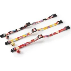 Necoichi Origami Balloon Cotton Breakaway Cat Collar With Bell -Cat Supplies 183493 PT5. AC SS1800 V1565879875