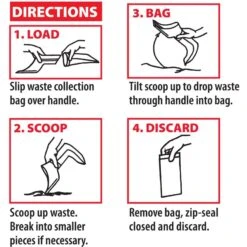 Stink Free Odor Seal Waste Bags 5 Stink Free Odor Seal Waste Bags -Cat Supplies 183778 PT2. AC SS1800 V1683667583