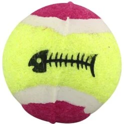 Ethical Pet Mini Tennis Balls Cat Toy With Catnip -Cat Supplies 188922 Pt2. AC SS1800 V1565033837