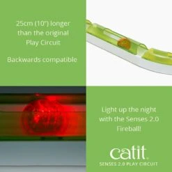Catit Senses 2.0 Wave Circuit Cat Toy -Cat Supplies 191556 PT5. AC SS1800 V1628093769