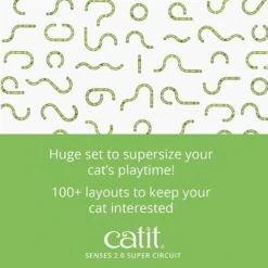 Catit Senses 2.0 Super Circuit Cat Toy -Cat Supplies 191558 PT2. AC SS1800 V1628093786