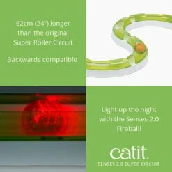 Catit Senses 2.0 Super Circuit Cat Toy -Cat Supplies 191558 PT5. AC SS1800 V1628093783