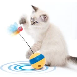 Catit Play Spinning Bee Interactive Cat Toy 8 Catit Play Spinning Bee Interactive Cat Toy -Cat Supplies 191568 PT2. AC SS1800 V1628224587