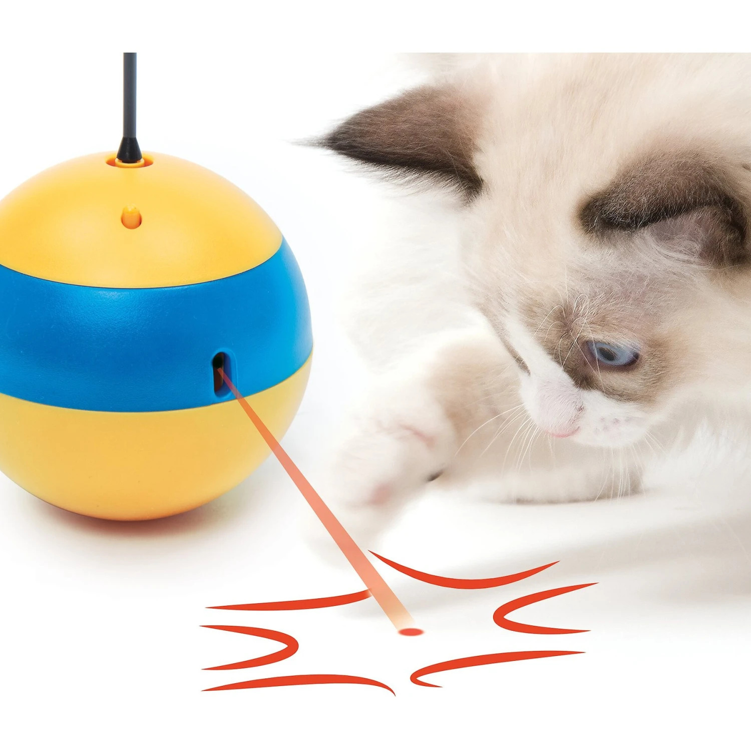 Catit Play Spinning Bee Interactive Cat Toy 5 Catit Play Spinning Bee Interactive Cat Toy - Image 5