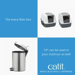 Catit Litter Box Odor Reducing Cat Litter Pad, 2 Count -Cat Supplies 191591 PT5. AC SS1800 V1628094078