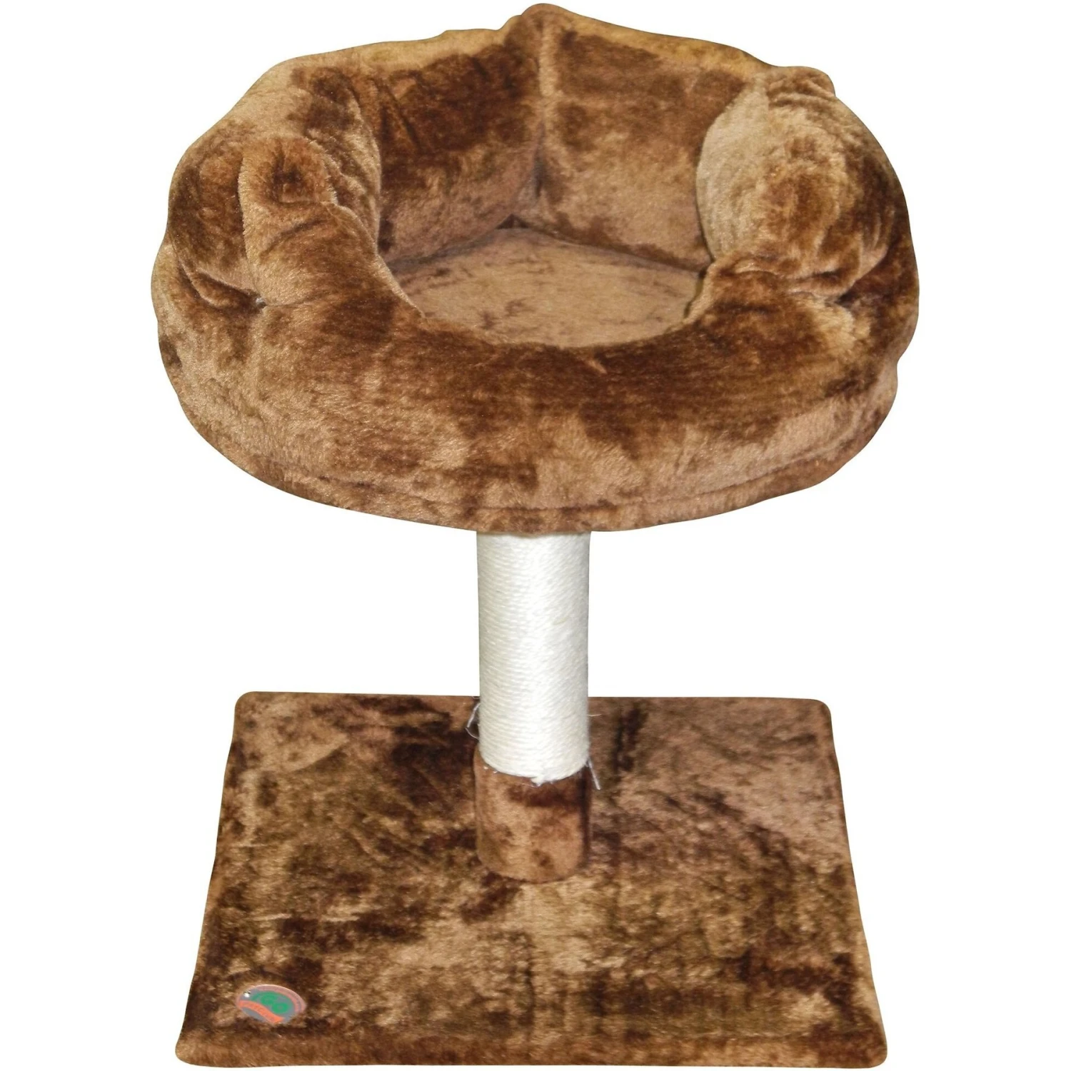 Go Pet Club 24-in Faux Fur Cat Tree 3 Go Pet Club 24-in Faux Fur Cat Tree - Image 3