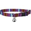 Country Brook Design Santa Fe Polyester Breakaway Cat Collar With Bell