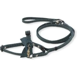 Necoichi ZEN Fish Charm Cotton Cat Harness & Leash -Cat Supplies 205975 PT4. AC SS1800 V1606862542