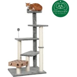 Tiger Tough Play Stairs 49.5-in Faux Fur Cat Tree -Cat Supplies 206576 PT3. AC SS1800 V1618279006