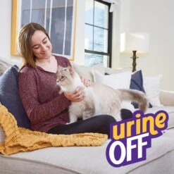 Urine Off Cat & Kitten Formula Stain & Odor Remover -Cat Supplies 208352 PT8. AC SS1800 V1632182487