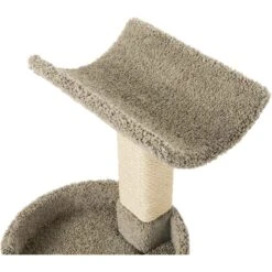 Frisco 30-in Real Carpet Wooden Cat Tree -Cat Supplies 208964 PT3. AC SS1800 V1589221677