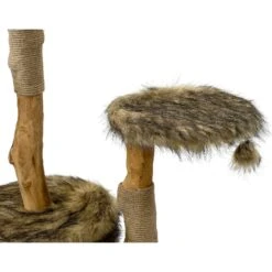 Mau Lifestyle Leone 50-in Modern Wooden Cat Tree & Condo -Cat Supplies 211714 PT3. AC SS1800 V1580337776