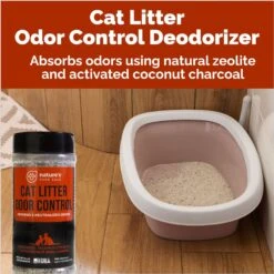 Nature's Pure Edge Cat Litter Odor Control Deodorizer, 1-lb Bottle -Cat Supplies 214954 PT2. AC SS1800 V1688580501