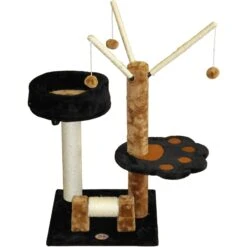 Go Pet Club 32-in Perch Cat Tree, Brown/Black 6 Go Pet Club 32-in Perch Cat Tree, Brown/Black -Cat Supplies 216952 pt2. AC SS1800 V1579195094