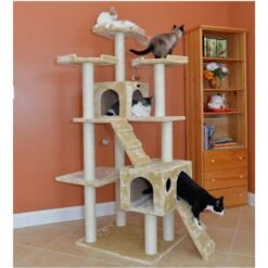 Armarkat 74-in Multi-Level Cat Tree -Cat Supplies 219001 PT3. AC SS1800 V1678227412