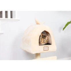 Armarkat 31-in Cat Scratching Post & Condo Cat Tree, Goldenrod -Cat Supplies 219012 PT5. AC SS1800 V1603317084