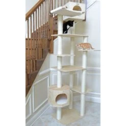 Armarkat 89-in Premium Scots Pine Cat Tree Tower -Cat Supplies 219028 PT4. AC SS1800 V1603338097