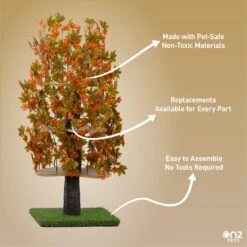 On2Pets 60-in Large Square Modern Cat Tree -Cat Supplies 220362 PT4. AC SS1800 V1671118294