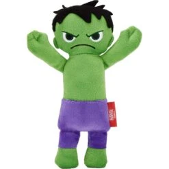 Marvel 's The Hulk Plush Kicker Cat Toy With Catnip