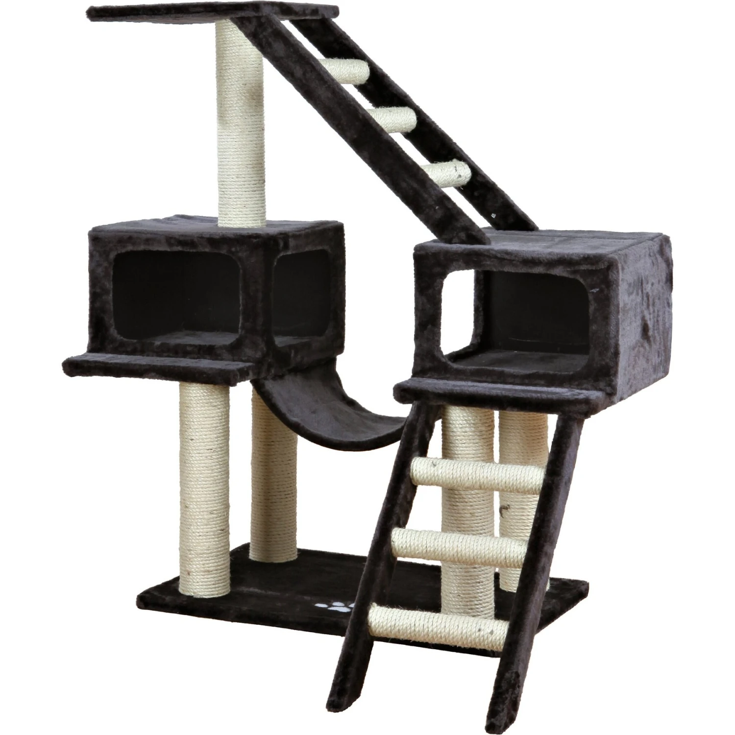 TRIXIE Malaga 43" Plush Cat Tree & Condo 2 TRIXIE Malaga 43" Plush Cat Tree & Condo - Image 2