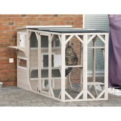 TRIXIE Natura Wooden 3-Story Retreat Cat House -Cat Supplies 221654 pt1. AC SS1800 V1582055329