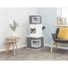 TRIXIE Lilo 48.4-in Modern Plush Cat Tower