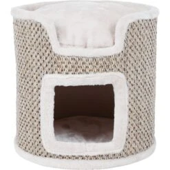 TRIXIE Ria Plush Cat Condo -Cat Supplies 221712 pt1. AC SS1800 V1582062475