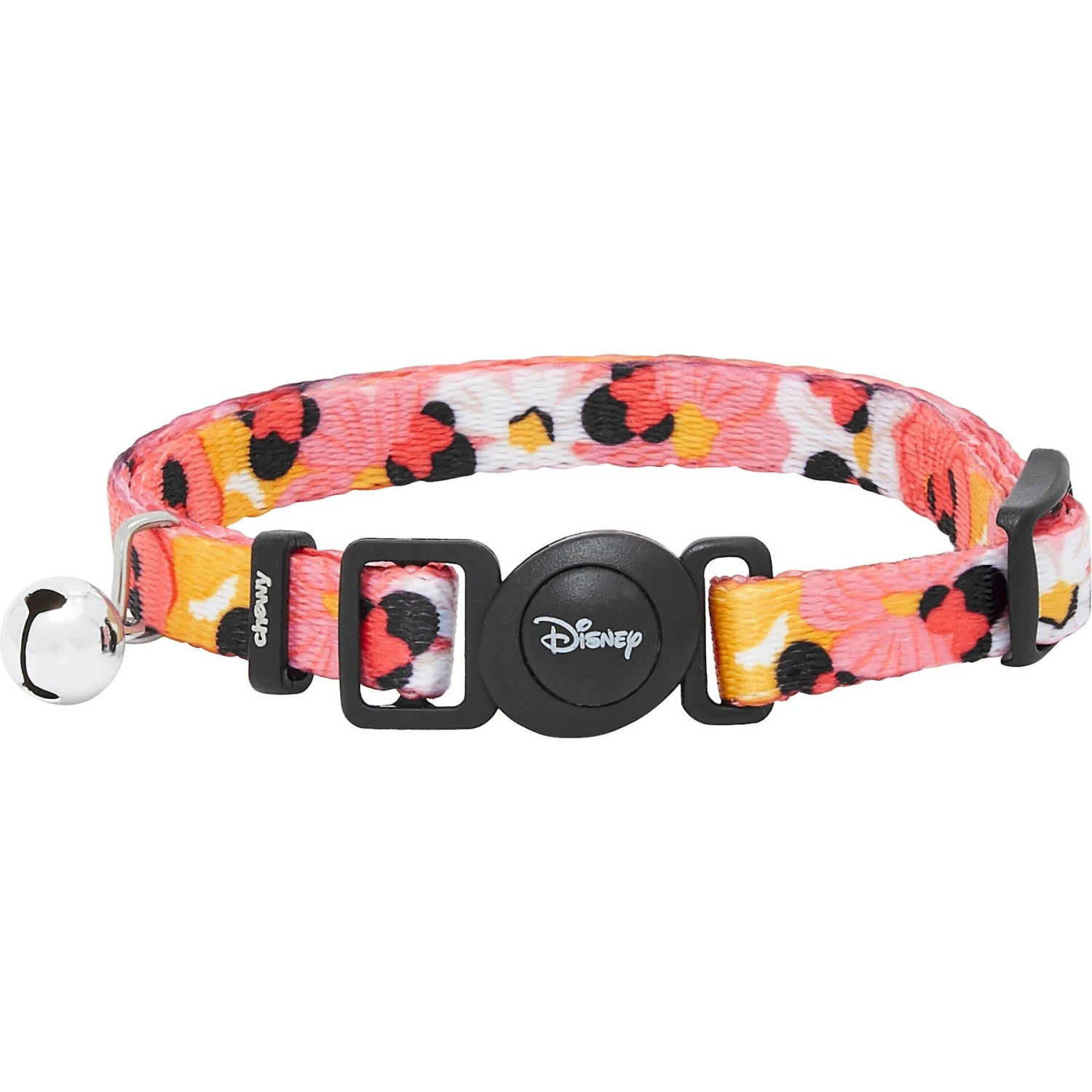 Disney Minnie Mouse Floral Cat Collar 1 Disney Minnie Mouse Floral Cat Collar
