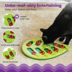 Nina Ottosson By Outward Hound Buggin' Out Puzzle & Play Cat Toy -Cat Supplies 227098 PT2. AC SS1800 V1636520306