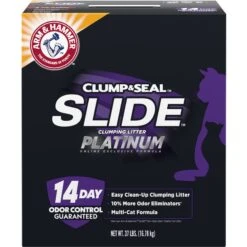Arm & Hammer Litter SLIDE Platinum Easy Clean-Up Multi-Cat Clumping Cat Litter