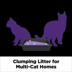 Arm & Hammer Litter SLIDE Platinum Easy Clean-Up Multi-Cat Clumping Cat Litter -Cat Supplies 229240 PT5. AC SS1800 V1663797566