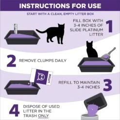 Arm & Hammer Litter SLIDE Platinum Easy Clean-Up Multi-Cat Clumping Cat Litter -Cat Supplies 229240 PT6. AC SS1800 V1663798075