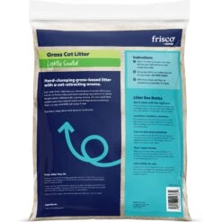 Frisco Natural Lightly Scented Clumping Grass Cat Litter -Cat Supplies 230714 PT2. AC SS1800 V1657656284