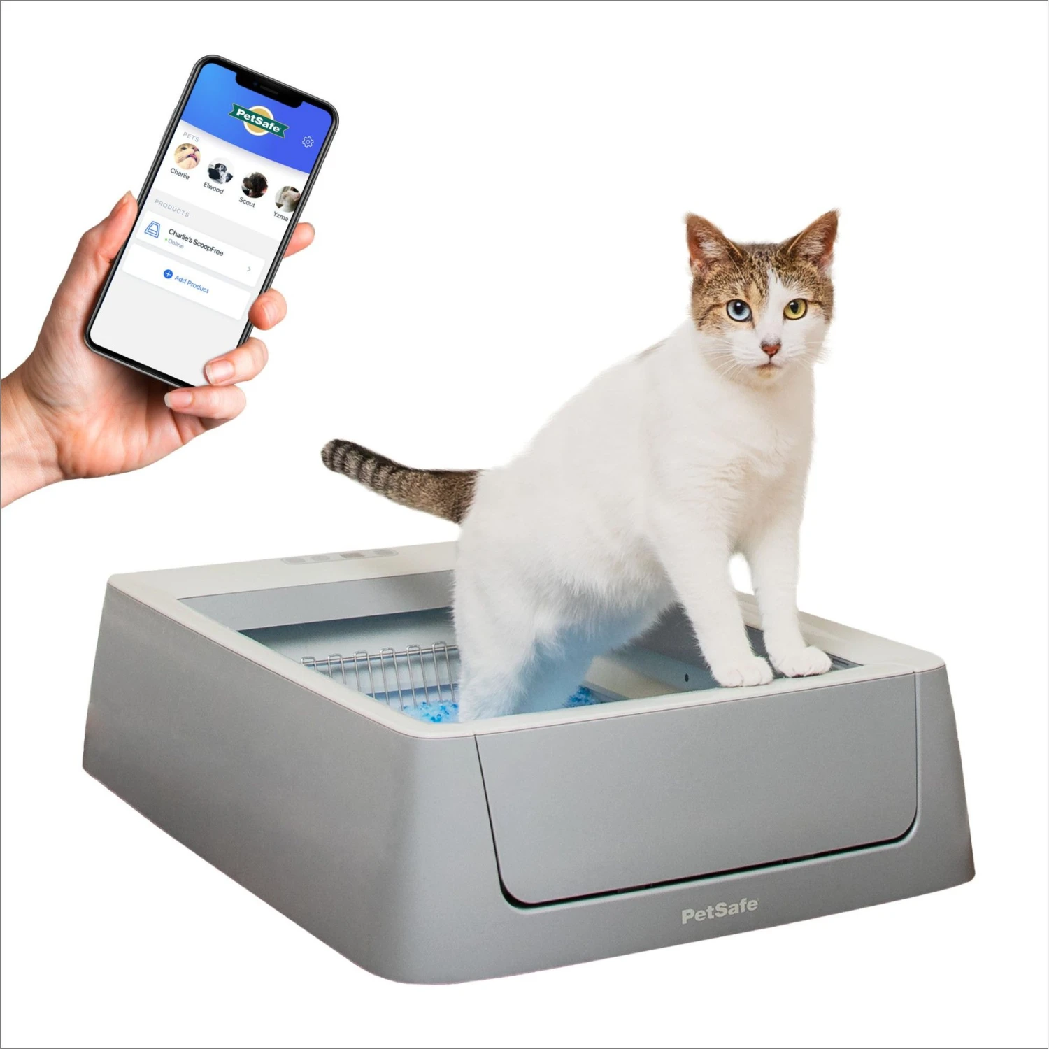 PetSafe ScoopFree Complete Smart Self-Cleaning Litter Box 1 PetSafe ScoopFree Complete Smart Self-Cleaning Litter Box