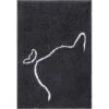 Frisco Microfiber Chenille Cat Silhouette Litter Mat