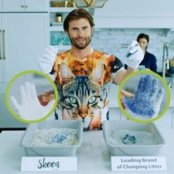 Skoon Unscented Non-Clumping Cat Litter, 8-lb Bag -Cat Supplies 239881 PT3. AC SS1800 V1612368101