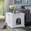 Unipaws Decorative Cat Litter Box Enclosure