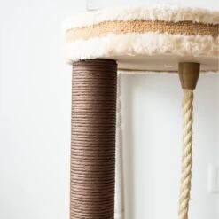 Catry Cradle Cat Tree With Paper Rope Scratching Posts & Sisal Rope Toy 14 Catry Cradle Cat Tree With Paper Rope Scratching Posts & Sisal Rope Toy -Cat Supplies 244313 PT6. AC SS1800 V1595020002